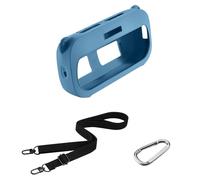 ALCXAZS Funda de sílice para Altavoz Ose Flex, Funda fácil de Llevar para 2 Altavoces, para 2. ° Altavoz Ose, Estuche Transporte para Cualquier Lugar, Azul