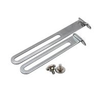 ALCXAZS Guía de borde para máquina de coser y prensatelas pespunte para dobladillos para técnicas costura profesionales eficientes. Posicionamiento máquina, 10 x 1.2 cm