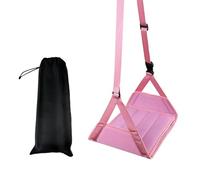 ALCXAZS Hamaca colgante para pies para vuelos de larga distancia, solución de relajación portátil, para el hogar, suave y acolchada, antivuelco, B