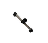 ALCXAZS Herramienta profesional para montaje en rack de batería con soporte de batería jazz resistente que garantiza resistencia al impacto y durabilidad. Accesorios fijación abrazadera, negro, 40cm