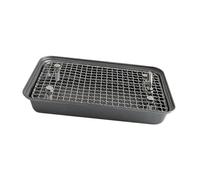 ALCXAZS Inodoro pequeño para Conejos, para Jaula, Montaje en Esquina, fácil de Limpiar, con Mecanismo antivuelco para Mayor Estabilidad, Inodoro para Mascotas, para Conejos con Rejilla.