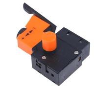 ALCXAZS Interruptor de repuesto robusto para taladro eléctrico con botón pulsador de control velocidad y función ajuste velocidad. Se puede cambiar hacia adelante. Botón pulsador control