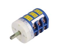 ALCXAZS Interruptor para máquina de neumáticos 40A, interruptor de pedal para plataforma giratoria, avance/retroceso del motor (azul), azul, 89mm