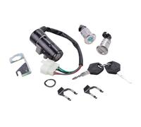 ALCXAZS Juego de Cerradura con Llave para Caja de batería Bicicleta eléctrica, componentes Bloqueo confiables con Llaves Repuesto Incluidas, Proporciona un Bloqueo Seguridad Encendido