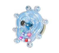 ALCXAZS Juguete para Loros pequeños, medianos, cacatúas y cotorras Que Ofrece oportunidades de Juego Activo. Entorno para Aves. Diámetro aproximado: 6 cm, Azul