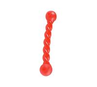 ALCXAZS Juguetes interactivos de Goma duraderos para Masticar, Ideales para Cachorros Que Necesitan morder molares para Promover experiencias de masticación, Rojo, S