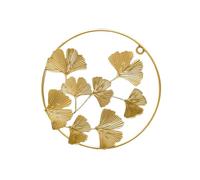 ALCXAZS La amplia aplicación hace que la decoración de pared sea adecuada para cualquier habitación del hogar, Fondo de hierro, Arte pared Decoración, Arte hojas, Tipo 2, 21cm