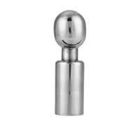 ALCXAZS La Bola rociadora giratoria CIP Cuenta con una funcionalidad giratoria de 360° Que Ofrece un Poder de Limpieza eficiencia La Bola rociadora está Hecha Acero Inoxidable Cabezal