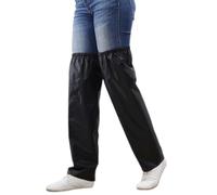 ALCXAZS Las Polainas Ligeras y portátiles se Mantienen cómodas en Aventuras al Aire Libre amplias Aplicaciones Cubierta Impermeable para piernas, Negro, SG