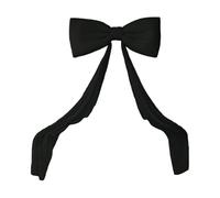 ALCXAZS Lazos para árboles de Navidad Que se deforman fácilmente. Ideales para Crear navideño, Decorar árboles, Cortinas y Fiestas, Negro
