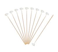 ALCXAZS Limpiador de oídos, herramienta de limpieza en barra, herramientas profesionales para cucharas para los oídos, suaves y cómodos, palillos para los ganso, limpieza orejas, mango largo,