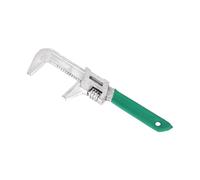 ALCXAZS Llave de ángulo de apertura amplia, llave ajustable tipo F de primera calidad, herramienta duradera para tuberías, imprescindible para mejoras en el hogar, de ángulo, Verde, 75 x 280 mm