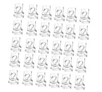 ALCXAZS Los Soportes de Tubo con Clip para Tapa de Vidrio para pecera duraderos brindan un Acceso Conveniente con Transparencia y al Mismo Tiempo garantizan, Claro, para 5 mm