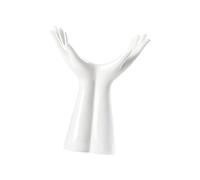 ALCXAZS Maceta de Flores de artesanía Exquisita, florero Minimalista Forma Femenina, exhibición Floral artística, Pieza Impresionante Hecha a Mano, Elegante arreglo Maceta, artesanías artísticas