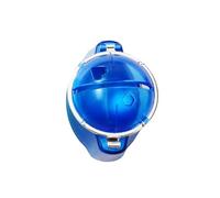 ALCXAZS Marcador de línea de Pelota Golf plástico, Herramienta alineación colocación al Aire Libre, Accesorios Entrenamiento Dibujo Plantilla Color sólido, Azul