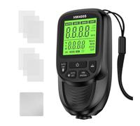 ALCXAZS Medidor profesional para espesor de recubrimiento de automóviles y metales 0-2000um probador espesor coche precisión herramientas pintura coche, Negro