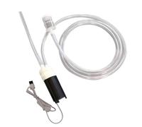 ALCXAZS Mini bomba de vino eléctrica, potente motor, dispositivo de succión compacto y fácil, equipo elaboración cerveza para el hogar, accesorios versátiles, tubo filtro sifón, bomba