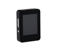 ALCXAZS Mini MP3 Digital E-Book Video Reproductor de música Bolsillo portátil Correr Deportes Radio Grabación de Voz Cronómetro Grabadora Tiempo, Negro, 16G