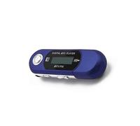 ALCXAZS Mini Reproductor de MP3, Unidad Flash USB 2.0, Reproductor de música LCD multilenguaje con Conector Audio 3,5 mm, Apagado automático, Escuela, Azul