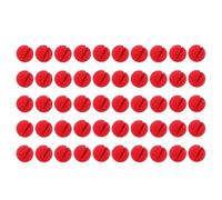 ALCXAZS Novedad: 50 narices de payaso rojas para niños y adultos. Divertidas, festivas, fáciles de usar, cómodas y para Halloween y fiestas. Narices de payaso de esponja roja