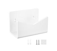 ALCXAZS Organizador de cartas de acrílico para escritorio, excelente solución sobremesa para entornos oficina y escuela organizados, soporte para sobres escritorio,