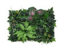 ALCXAZS Paneles de Pared con Plantas Artificiales, Muro para Vivo para jardín Interior o Exterior, setos Artificiales de ABS, Paneles Valla para jardín, mi