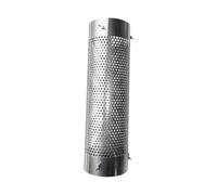 ALCXAZS Pantalla de supresor de chispas para Chimenea, Duradera, Acero Inoxidable, para chimeneas Interior y Exterior, Filtro Tubo, Plata, 0.5 mm