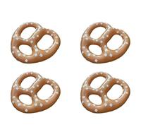 ALCXAZS Paquete de 4 globos inflables para el festival de la cerveza, galletas, decoración festiva del hogar, globos Oktoberfest, clásicos pretzel reutilizables, 4 unidades, multifuncionales.