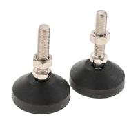 ALCXAZS Pie nivelador de piernas Que Proporciona ajustes fáciles y un Soporte Fuerte Construido con Acero para Combatir el Desgaste Diario Pies niveladores Ajustables