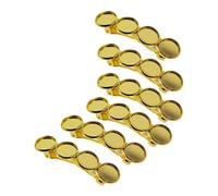 ALCXAZS Pinzas para el cabello, pasador de joyería, personalice los accesorios sin esfuerzo con engarces de joyería en Para blanco, hallazgos estilo único para hacer. Cada hallazgo tiene un tema.
