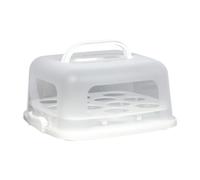 ALCXAZS Porta tartas con tapa y asa. Transporte seguro de tartas. Se adapta a cualquier situación, incluidos cumpleaños y fiestas. Soporte con tapa. Caja para cupcakes.