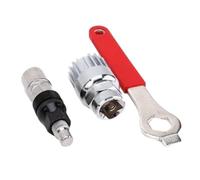 ALCXAZS Práctico Kit de reparación: Accesorios fáciles de Usar para entusiastas la Bicicleta, reparación Duradera Esencial para el Mantenimiento la Bicicleta, 1+Tirador+Manguito (2)