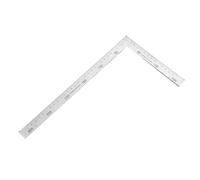 ALCXAZS Precisión en el mejor de los casos, regla de ángulo en forma L aleación aluminio, herramienta confiable para constructores, herramienta medición confiable, 150 * 300 (MM)