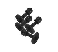 ALCXAZS Protector de Extremo de Cubierta Goma Aislante Que Ayuda a prevenir el colapso del toldo Durante Aventuras al Aire Libre. Protector Varillas toldo contra truenos.