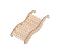 ALCXAZS Puente de Escalera de para Madera para hámsteres, Juguete de Escalada Que Mejora la coordinación y la Fuerza, fomentando la exploración. Puentes de, S