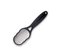 ALCXAZS Rascador de piel Herramienta de desguace Rallador pies ABS Acero inoxidable Mano obra fina Fácilmente agarrado Comodidad Fregador pies