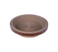 ALCXAZS Rascador para Gatos, Cama de salón de cartón, Alfombrilla para casa, es para Gatos a los Que Les Encanta rascarse y Descansar, ofreciendo Comodidad y diversión, Almohadilla para rascar para,