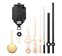 ALCXAZS Reloj de pared de péndulo artesanal con mecanismo Para madera y bordado 3D. Reparación piezas bricolaje, Eje 13 mm