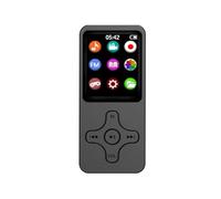 ALCXAZS Reproductor de MP3 Altavoz de música HiFi portátil con Lectura Pantalla Grabación Radio Running School Student Grabadora Audio