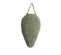 ALCXAZS Señuelo de nido de avispas grande ganchillo, decoración colgante nido avispas ganchillo, y un accesorio duradero para jardines y balcones, Verde