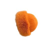 ALCXAZS Sombrero cosaco, sombrero ruso, cálido de piel sintética para invierno, para viajar, montar a caballo y snowboard, Naranja, para 60CM