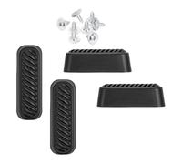 ALCXAZS Soporte de Equipaje Duradero, Patas Laterales, Almohadilla de Repuesto para Patas de Maleta Ligeras, Almohadilla para con Perno para Todas Las Maletas, Soporte Lateral, Estilo D