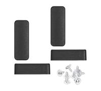 ALCXAZS Soporte de Equipaje Duradero, Patas Laterales, Almohadilla de Repuesto para Patas de Maleta Ligeras, Almohadilla para con Perno para Todas Las Maletas, Soporte Lateral, Estilo A