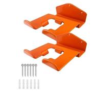 ALCXAZS Soporte de hojas portátil, para montaje en pared de garaje, sencillo, resistente y duradero, con BG-50, solución de almacenamiento de herramientas , removedor de malezas