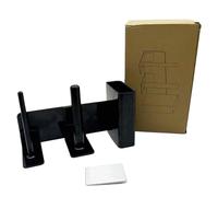 ALCXAZS Soporte funcional para guardar vasos con pajita para el hogar o el negocio, caja de almacenamiento de pajitas ABS para tienda té con leche y tapas.