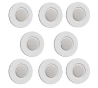 ALCXAZS Soporte magnético para control remoto de 4 piezas para montaje en pared. No vuelvas a perder tus controles remotos. Compatible con Smart TV ABS, 8 piezas