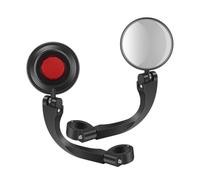 ALCXAZS Soporte para manillar de bicicletas de carretera, retrovisor, 360 °, pieza repuesto ajustable, espejo seguridad, accesorio Reflector visión trasera