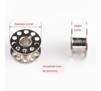 ALCXAZS Suministros de costura para bordados, 15 bobinas de metal compatibles con la mayoría los modelos máquinas coser, garantiza resultados en todo momento. Suministros bordado para el hogar.