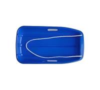 ALCXAZS Tabla de esquí Grande de plástico Grueso para Adultos, Tabla Deslizante Arena, Trineo Freno para niños, Trineo Nieve Resistente con Cuerda, Talla pequeña 65cm Azul