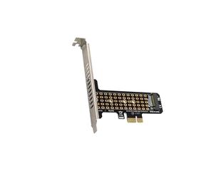 ALCXAZS Tarjeta de expansión adaptadora PCIe0 M2 SSD de Velocidad Completa a PCIe X1. Tarjeta Vertical Velocidad con disipación Calor Mejorada. Interfaz PCIe X1 X4 X8 X16.